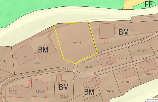 1.792 m² Grundstück in Oberdamüls - 
im Bregenzerwald