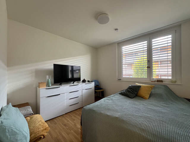 Helle 3-Zimmer-Wohnung mit Loggia, Einbauküche und Lift in Hard