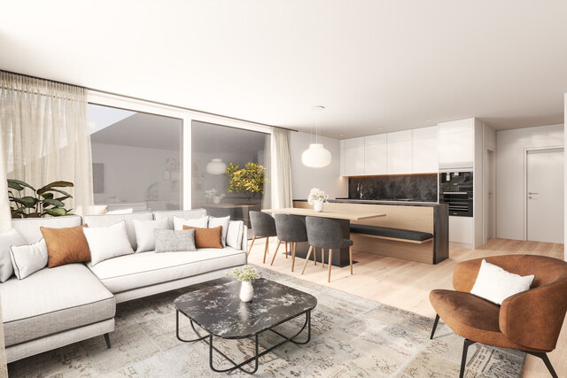 4 Zimmerwohnung 2. OG/Dachgeschoss in Rankweil, Top 08