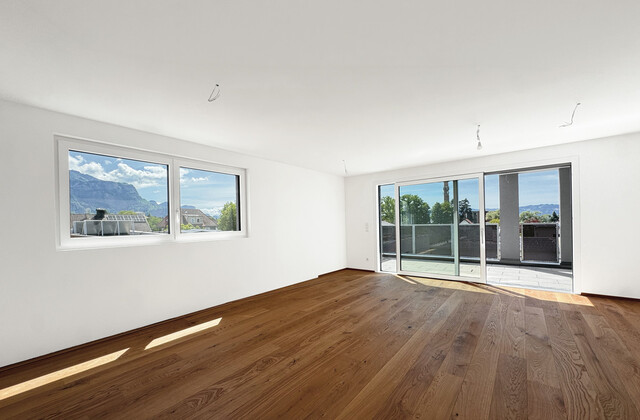 Wohnen mit Weitblick – tolle 4-Zi-Wohnung mit Terrasse