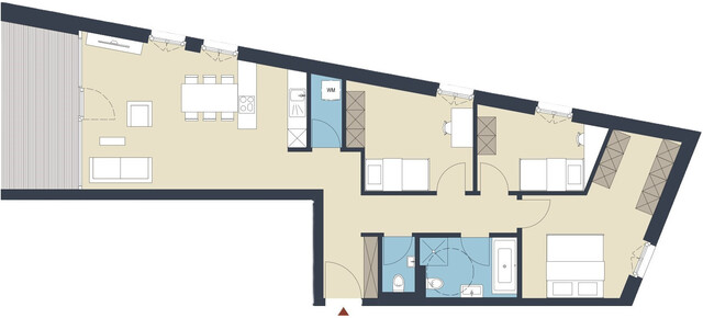 Provisionsfreie 4-Zimmer-Wohnung mit Balkon zu verkaufen (Top 05)