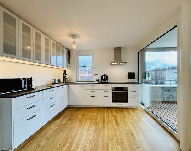 Ruhig und idyllisch: moderne 3-Zimmer-Dachgeschosswohnung zum Wohlfühlen