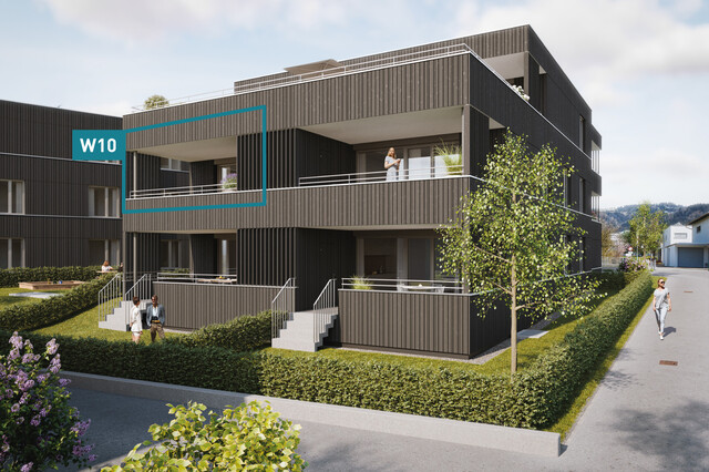 See, Berg, Natur - Ihr Zuhause! 3-Zimmer-Terrassenwohnung W10