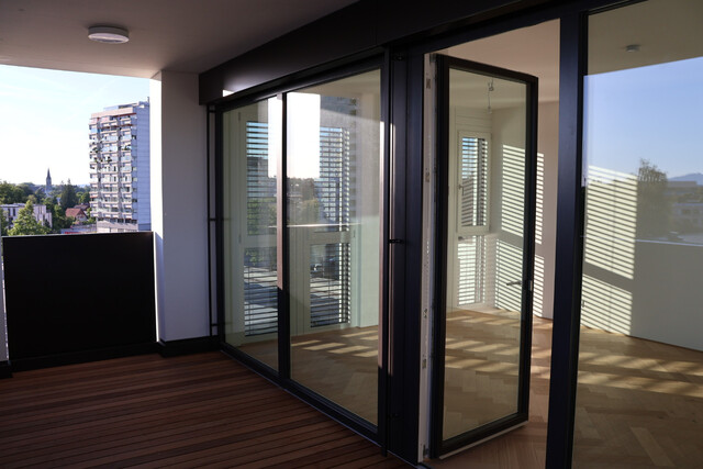 Exklusive Penthouse-2 Zimmer - Designerwohnung mit zwei Terrassen in Neubau in Bregenz