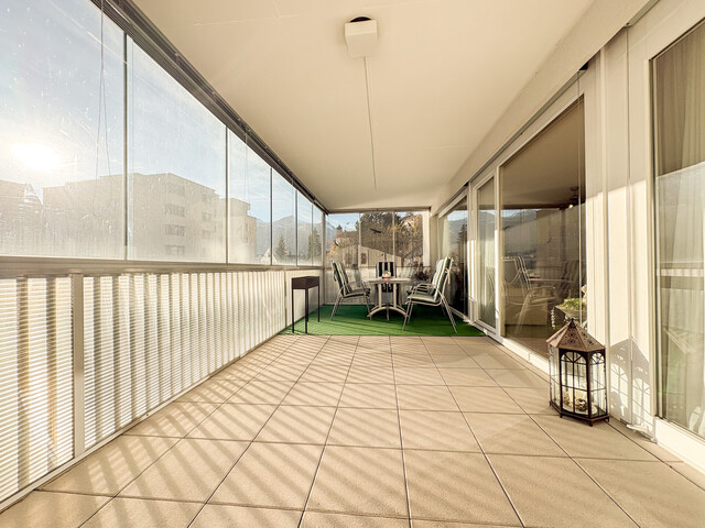 Helle 3-Zimmerwohnung mit großer, verglaster Terrasse