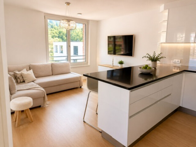 Helle 3-Zimmer-Wohnung mit Balkon - wenige Schritte vom Bodensee in Lochau