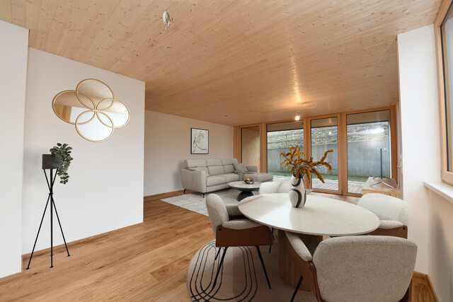 Familienfreundliche 4-Zimmer-Gartenwohnung