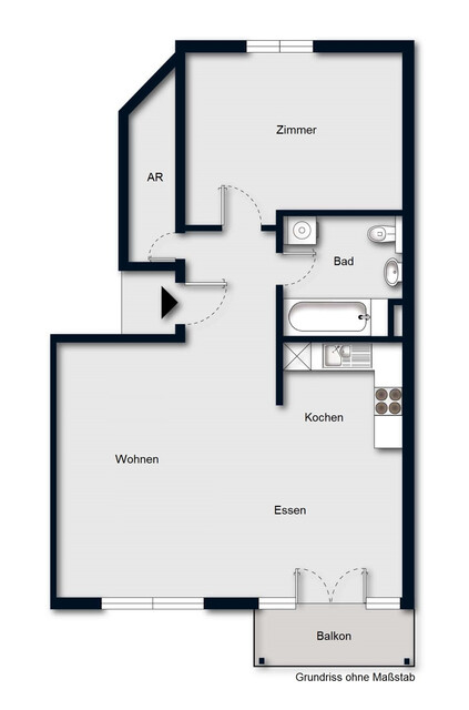 VERKAUFT - Zwischen Bergwelt und Stadt - Dachgeschosswohnung mit Weitblick