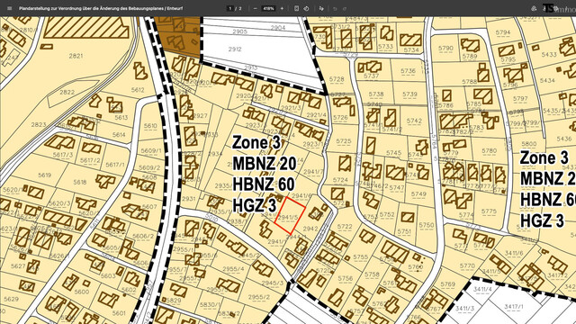 Koblach: Ponten: Attraktives Baugrundstück 655m² Platz für Ihre Wohnideen – nahe der Schweiz, mitten im Wohngebiet