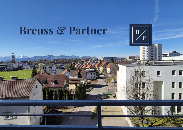 Attraktive 2-Zimmer-Wohnung mit Balkon in zentraler Lage von Bregenz. Sensationelles Preis- Leistungs Verhältnis