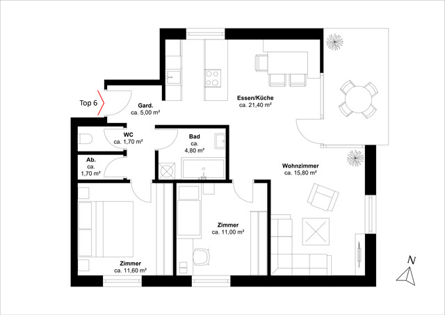 Top 06 - Modernes Neubauprojekt mit Weitblick!