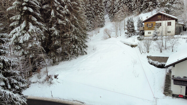 Baugrundstück mit Ferienwidmung in bester Lage in Schwarzenberg Bödele