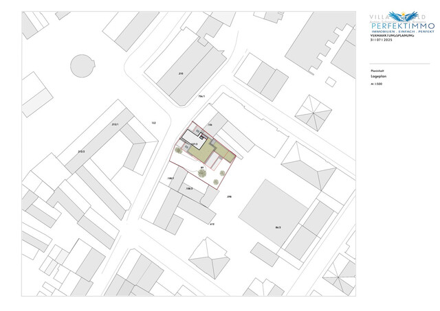 Neuer Preis: einzigartige Stadtvilla in Seenähe