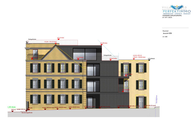 Neuer Preis: einzigartige Stadtvilla in Seenähe