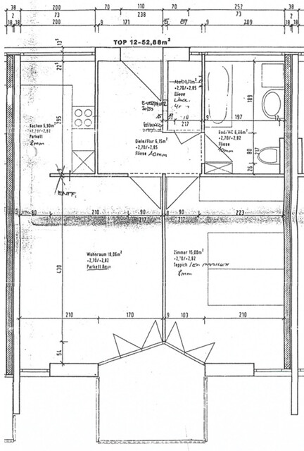 Komplett renovierte 2-Zimmer-Wohnung, Höchst - Bitzestraße