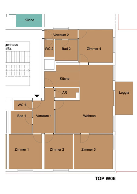 5-Zimmer-Wohnung mit Balkon in Bregenz, Achsiedlungsstraße zu verkaufen (bestandsfrei ab November 2025)
