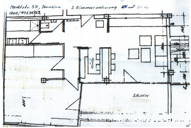 3-Zimmer-Wohnung mit Balkon und Tiefgaragenplatz im Herzen von Dornbirn 