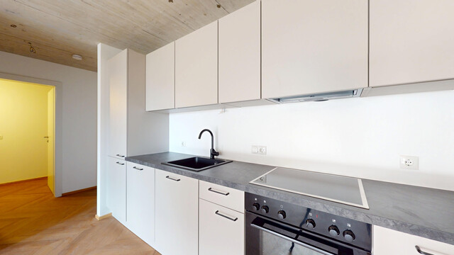 Moderne 2-Zimmer-Neubauwohnung mit Balkon in Hard