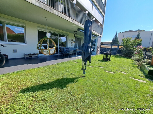 Großartige 4 Zim. Gartenwohnung mit ca. 96m² Wfl., großer Terrasse und Tiefgaragenplatz in Hohenems!