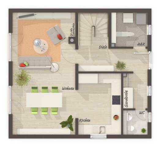 Neues Einfamilienhaus in Ziegelbauweise inkl. Grundstück!