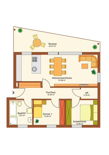 Großzügiges Wohngefühl trifft moderne Eleganz