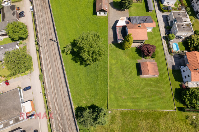 Baugrundstück mit 1.147 m² in Lauterach mit Blick ins Grüne