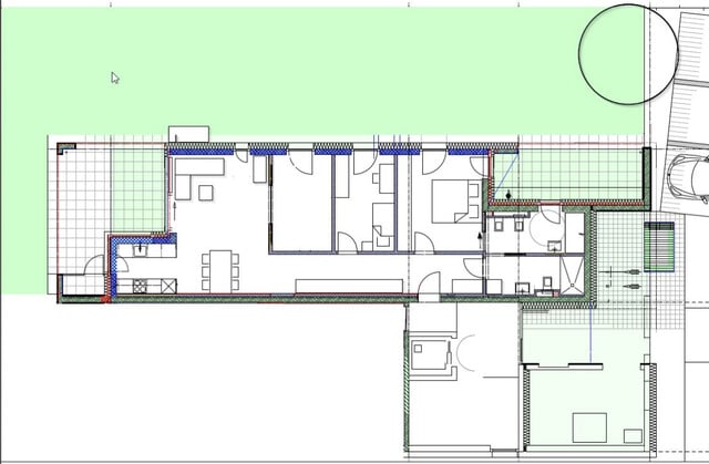 Neubau Gartenwohnung mit großer Terrasse und Garten!