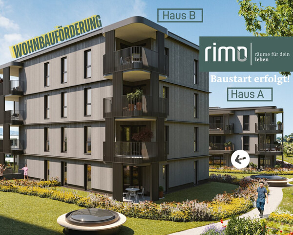 1-Zimmer-Gartenwohnung in Götzis - Top A2