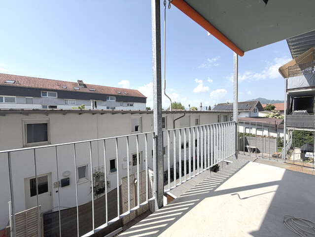 Gemütliche 3-Zimmerwohnung mit Balkon in Lustenau