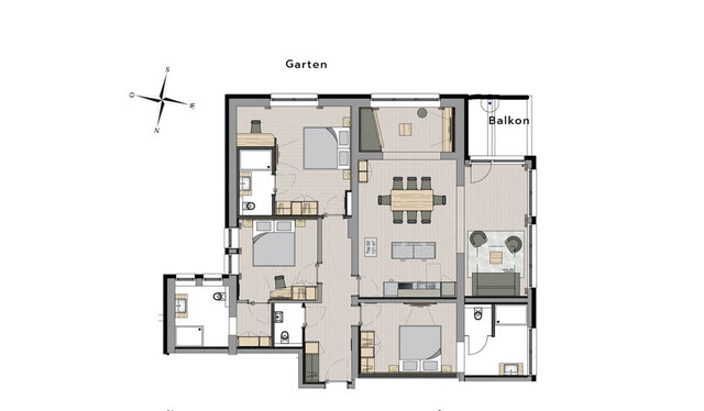 Nähe Bergbahn - Große Ferienwohnung - 6 Wochen Eigennutzung (Top 2)