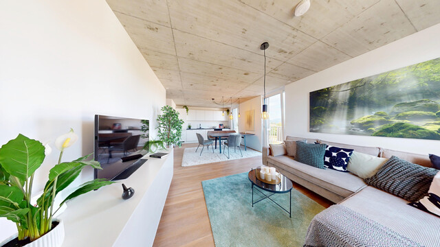 Bezugsfertige 3-ZI-WOHNUNG m. Balkon in Hard zwischen Ried 🌳 & Bodensee 🚤