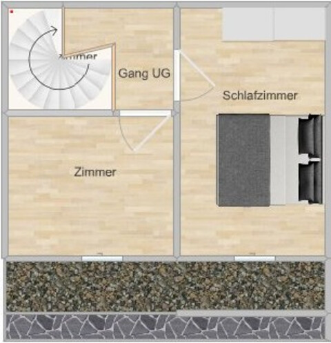 Gemütliche 3-Zimmer-Wohnung mit Balkon und privatem sonnigen Gartenanteil in Lustenau, Martin-Kink-Straße