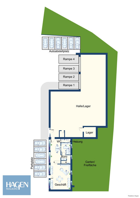 Vielseitig verwendbares Betriebsgebäude in guter Lage von Sulz zu verkaufen