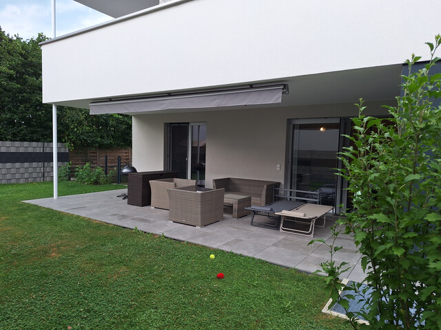 Moderne 3-Zimmerwohnung mit Garten inklusive 2 Tiefgargenplätze