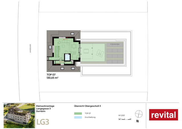 Penthouse - Wohnen über den Dächern Dornbirns mit 360° Ausblick - Baustart erfolgt