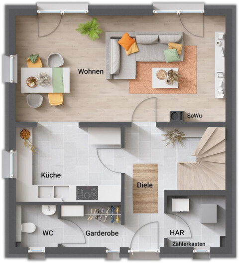 Neubau-Einfamilienhaus in Lustenau – ca. 115 m² Wohnfläche mit Garten