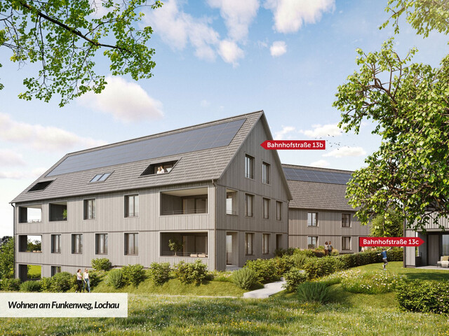 Dachgeschosswohnung mit Seeblick - Wohnen am Funkenweg - Ruhelage im Zentrum - Top B7