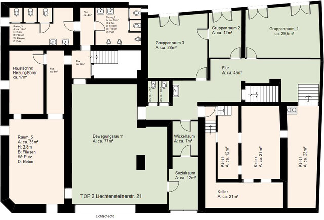 Attraktive Praxis- und Büroräumlichkeiten in zentraler Lage in Feldkirch
