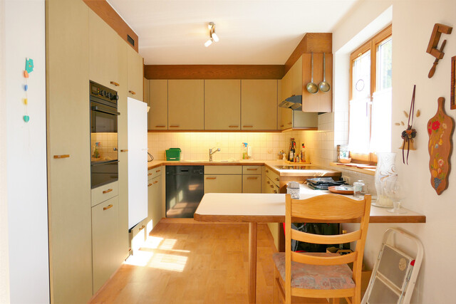 Großzügige, sonnige 3-Zimmerwohnung mit Garten in Gantschier