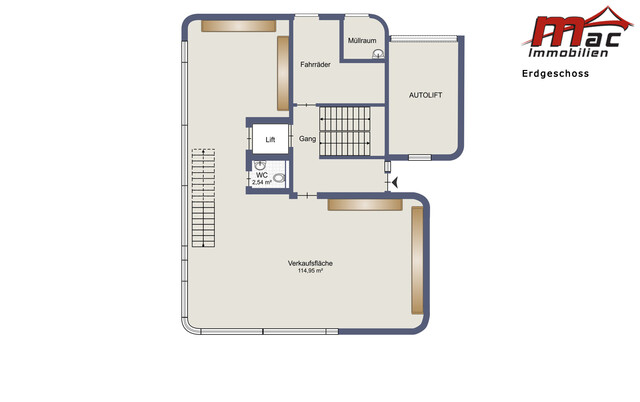 Moderne Gewerbefläche an repräsentativen Standort 