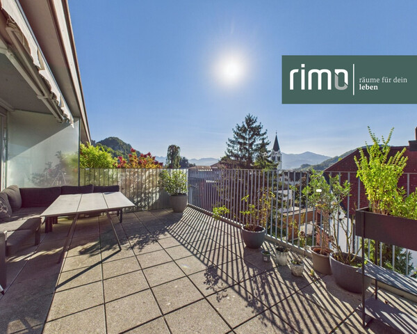 Traumhafte Maisonette in Götzis (Garnmarkt): Stilvolle 106m² mit Balkon, Terrasse und Garage!