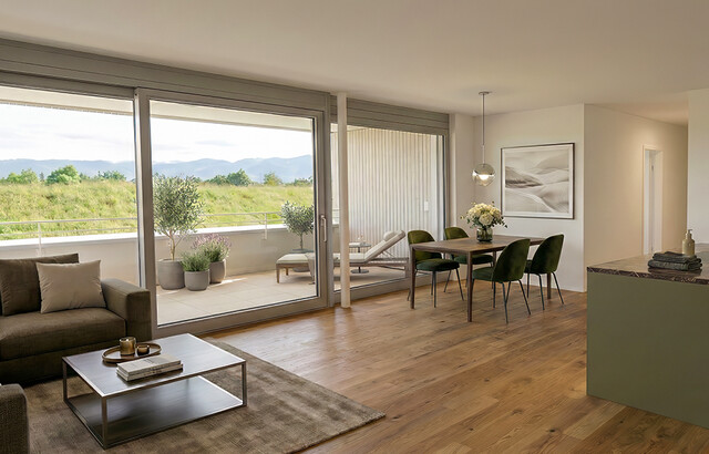 3-Zimmer Terrassenwohnung - wenige Schritte vom Fußacher Seeufer (Top B05)