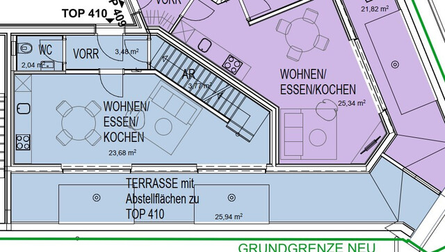 Traumhafte 4-Zimmer-Maisonettewohnung mit KFZ-Abstellplatz in zentraler Lage in Dornbirn zu vermieten