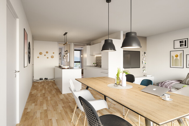 Helle 3-Zimmerwohnung zum Spitzenpreis I Whg D05