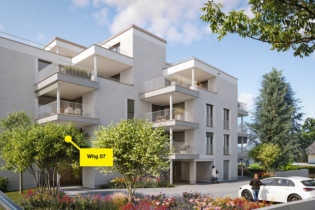 3-Zimmerwohnung mit Terrasse | Top 07