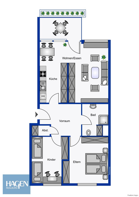 Attraktive 3-Zimmer-Wohnung für Eigennutzer und Anleger in Lochau
