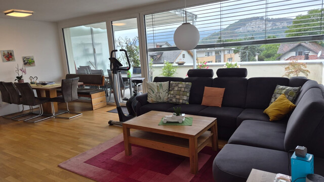 Zentral gelegene 2-Zimmer Dachgeschosswohnung mit großer Terrasse in Götzis - direkt am Garnmarkt