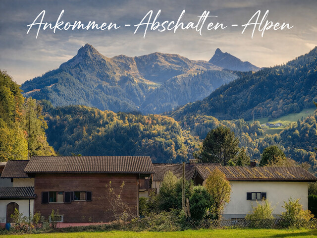 Ihr privates Alpen-Chalet im Kleinformat – Ferienwohnung mit seltener Zweitwohnsitzwidmung