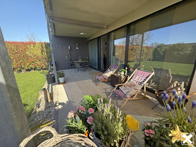 Hard: Moderne 3-Zimmergartenwohnung