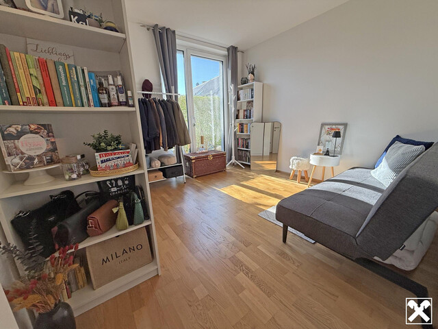 Hard: Moderne 3-Zimmergartenwohnung